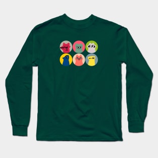 Summer Song Meeples Long Sleeve T-Shirt